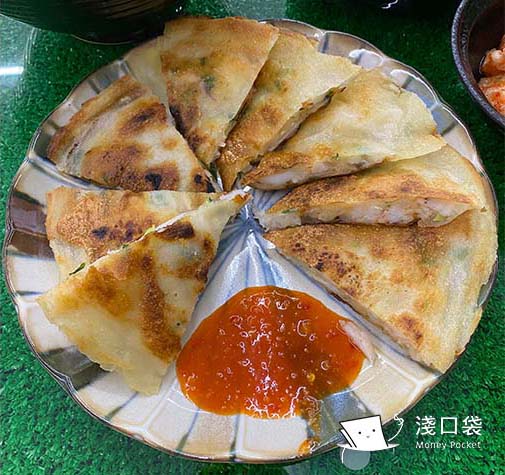 一碗麵的月亮蝦餅