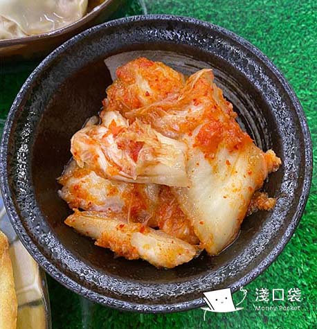 一碗麵的泡菜
