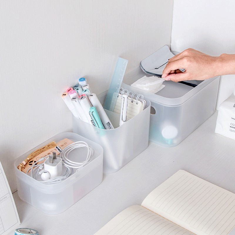 無印風桌面收納盒