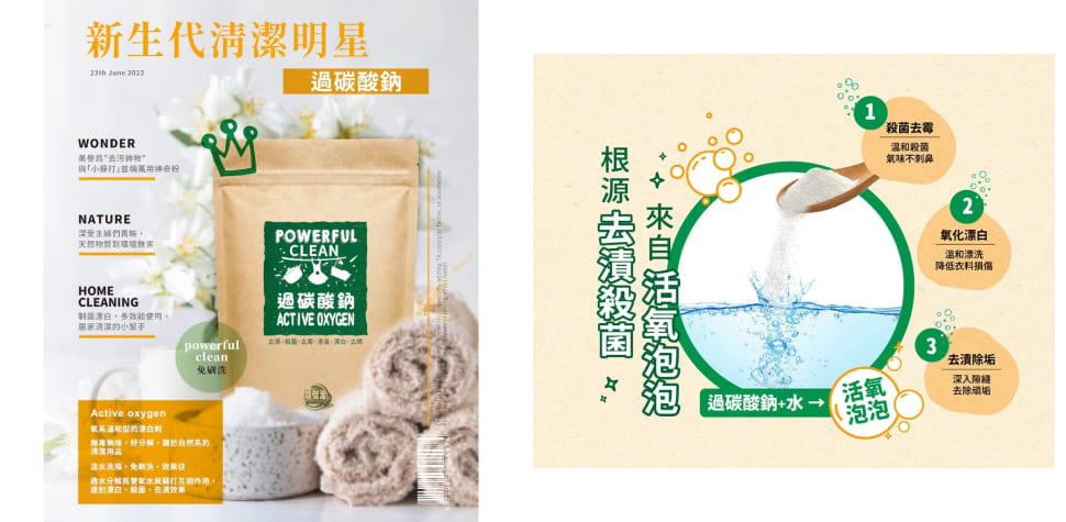 加倍潔過碳酸鈉去污粉