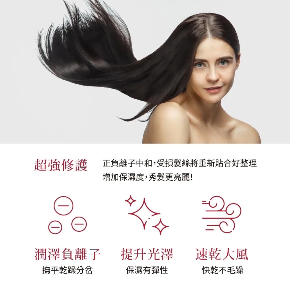 TESCOM防靜電 負離子吹風機特色