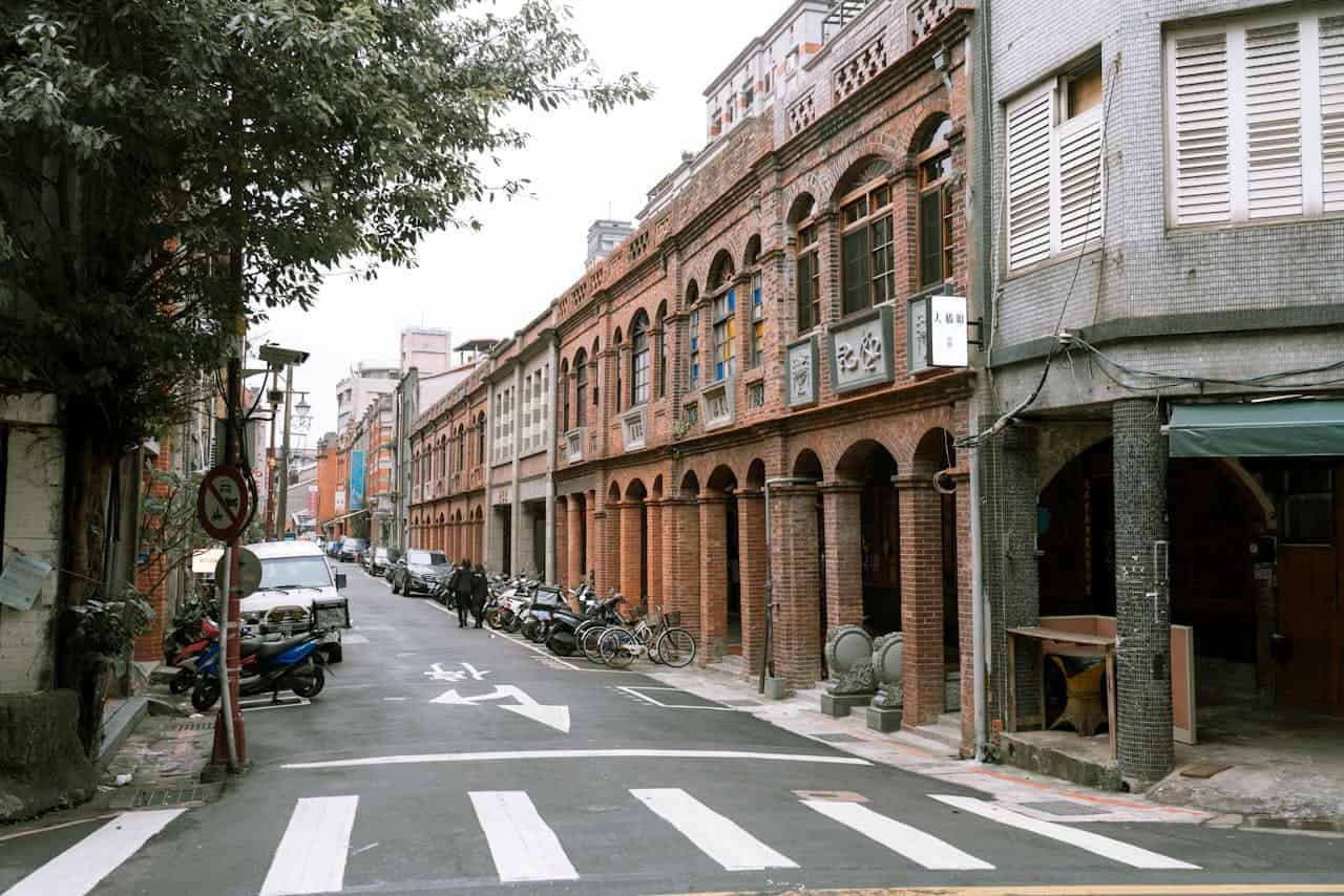 台灣有很多老街可以散步