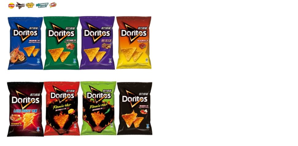 多力多滋玉米片系列