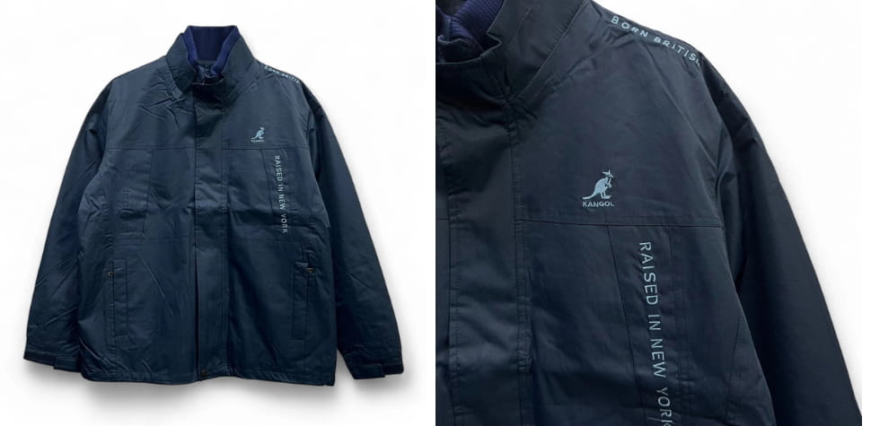 KANGOL立領防風外套